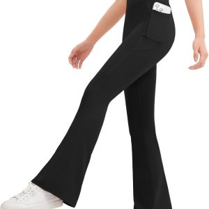 Girls Flare Leggings by Brand Name-0